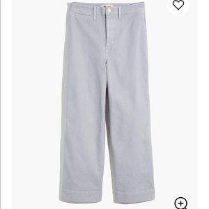 Slim Emmett wide-leg crop pants